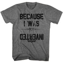 TOP GUN INVERTED S T-Shirt in Graphite Heather