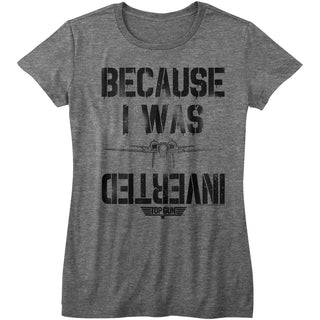 Top Gun Inverted Ladies T-Shirts