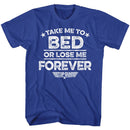 TOP GUN LOSE ME FOREVER S T-Shirt in Royal