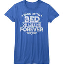TOP GUN LOSE ME FOREVER S T-Shirt in Royal