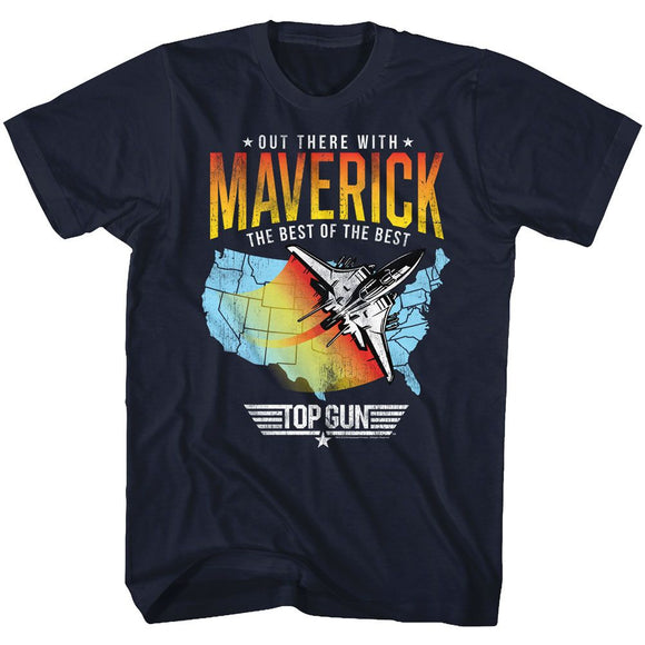 TOP GUN MAVERICK DIVE S T-Shirt in NAVY