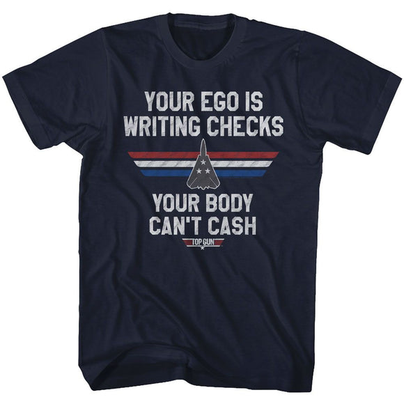TOP GUN EGO CHECK S T-Shirt in NAVY