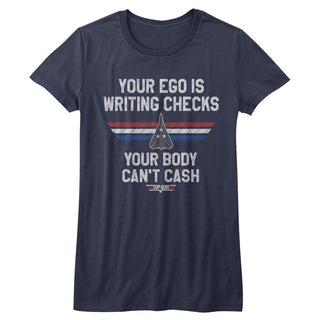 Top Gun Ego Check Ladies T-Shirts