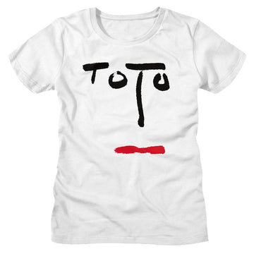 TOTO TURN BACK FACE LADIES S T-Shirt in White