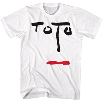 TOTO TURN BACK FACE S T-Shirt in White