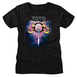 TOTO GALAXY LADIES S T-Shirt in Black
