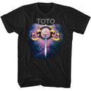 TOTO GALAXY S T-Shirt in Black