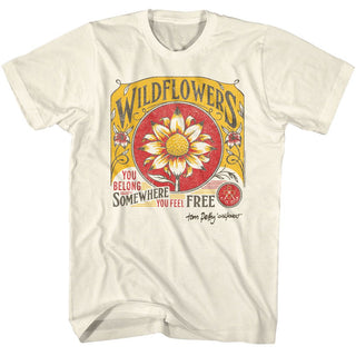 Tom Petty Tom Petty Wildflowers Adult T-Shirts