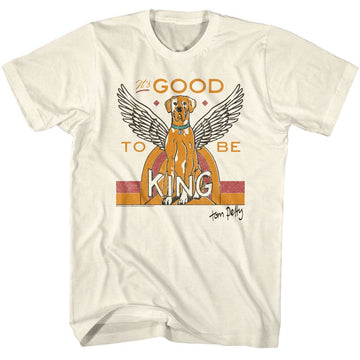 TOM PETTY GOOD TO BE KING S T-Shirt in Natural