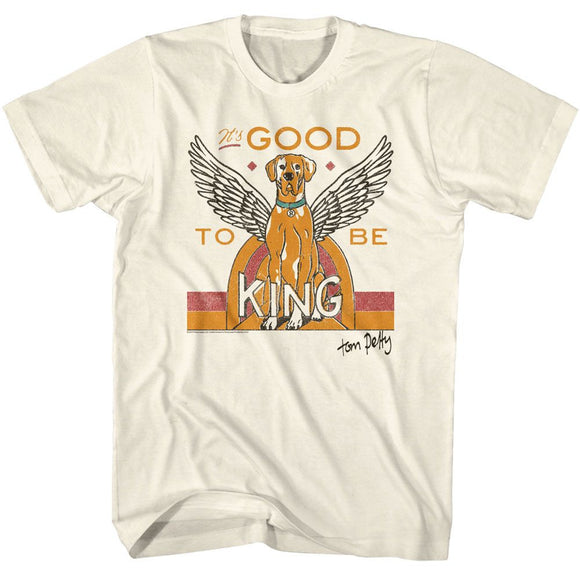 TOM PETTY GOOD TO BE KING S T-Shirt in Natural