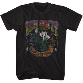 TOM PETTY WITH WINGS S T-Shirt in Black