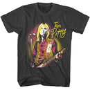 TOM PETTY AT THE MIC S T-Shirt in Smoke