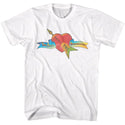 Tom Petty Tom Petty Heart Logo Adult T-Shirts