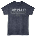 Tom Petty Tom Petty Stacked Text Adult T-Shirts