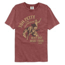 TOM PETTY WOW TOUR COMFORT COLOR S T-Shirt in Brick
