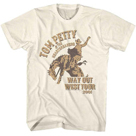 TOM PETTY WOW TOUR S T-Shirt in Natural