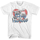 TOM PETTY AMERICANA HEART AND LOGO S T-Shirt in White