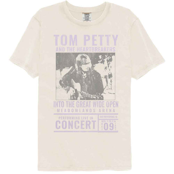 TOM PETTY INTO THE GREAT WIDE OPEN COMFORT COLOR S T-Shirt in Ivory