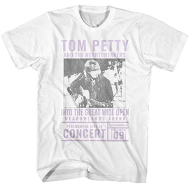 TOM PETTY INTO THE GREAT WIDE OPEN S T-Shirt in White