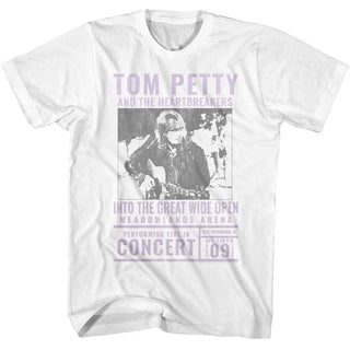Tom Petty Tom Petty Into The Great Wide Open Adult T-Shirts