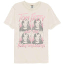 TOM PETTY FOUR IMAGES COMFORT COLOR S T-Shirt in Ivory