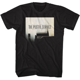 THE POSTAL SERVICE GIVE UP ALBUM S T-Shirt in Black