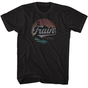 TRAIN SAN FRANCISCO CALI S T-Shirt in Black