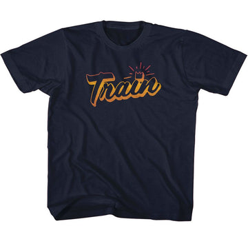 TRAIN GRADIENT TODDLER 2T T-Shirt in NAVY