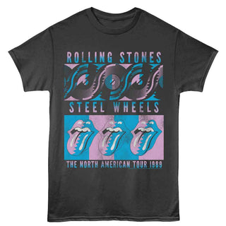 Rolling Stones Rolling Stones Steel Wheels Recolor Adult T-Shirts