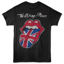 ROLLING STONES PAINTED UK TONGUE S T-Shirt in Black