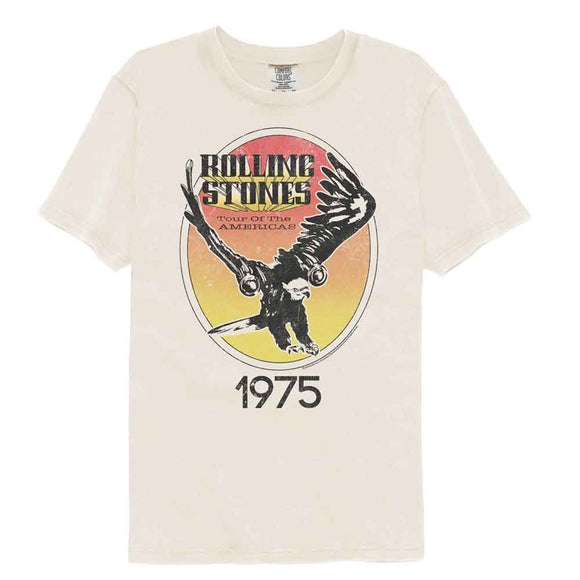 ROLLING STONES TOUR OF THE AMERICAS COMFORT COLOR S T-Shirt in Ivory