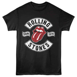 ROLLING STONES TOUR 78 S T-Shirt in Black