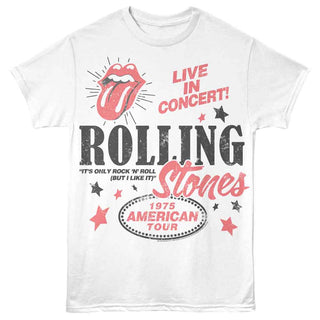 Rolling Stones Rolling Stones 1975 American Tour Adult T-Shirts