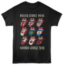 ROLLING STONES VOODOO TONGUES S T-Shirt in Black