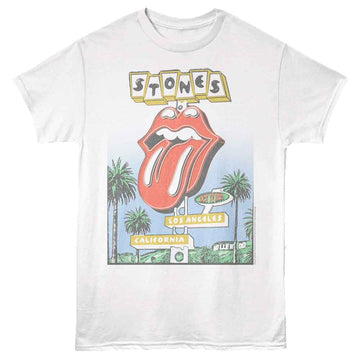 ROLLING STONES MOTEL STYLE S T-Shirt in White