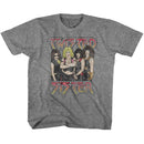TWISTED SISTER TODDLER 2T T-Shirt in Graphite Heather