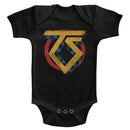 TWISTED SISTER VINTAGE TS LOGO INFANT 6M T-Shirt in Black