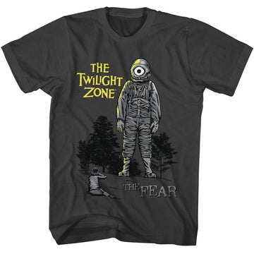 TWILIGHT ZONE THE FEAR S T-Shirt in Smoke