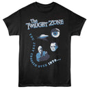 TWILIGHT ZONE YOU JUST CROSSED OVER S T-Shirt in Black