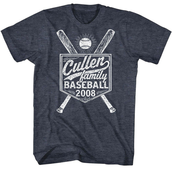 TWILIGHT BASEBALL 1 S T-Shirt in NAVY Heather