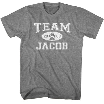 TWILIGHT TEAM JACOB S T-Shirt in Graphite Heather