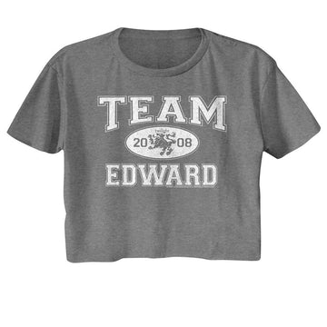 TWILIGHT TEAM EDWARD LADIES FESTIVAL CALI S T-Shirt in Graphite Heather