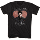 TWILIGHT LOVE THE SPARKLE S T-Shirt in Black