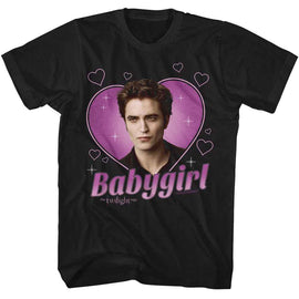 TWILIGHT BABYGIRL EDWARD ALT IMAGE S T-Shirt in Black