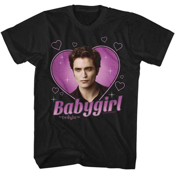 TWILIGHT BABYGIRL EDWARD ALT IMAGE S T-Shirt in Black