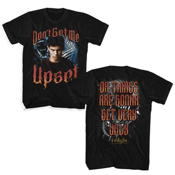 TWILIGHT UPSET QUOTE F B ***F&B*** S T-Shirt in Black