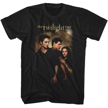 TWILIGHT NEW MOON KEY ART S T-Shirt in Black