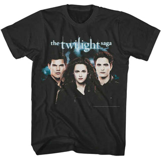 Twilight Twilight Trio W Background Adult T-Shirts