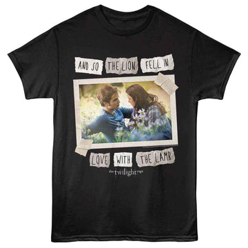 TWILIGHT LION LAMB SCRAPBOOK S T-Shirt in Black