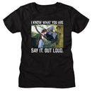 TWILIGHT SAY IT OUT LOUD LADIES S T-Shirt in Black